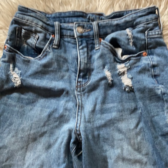 High rise ankle cropped jeans - Picture 2 of 3